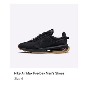 Nike Air Max Pre-Day Men’s Size 6 Black/Black-Gum Light Brown